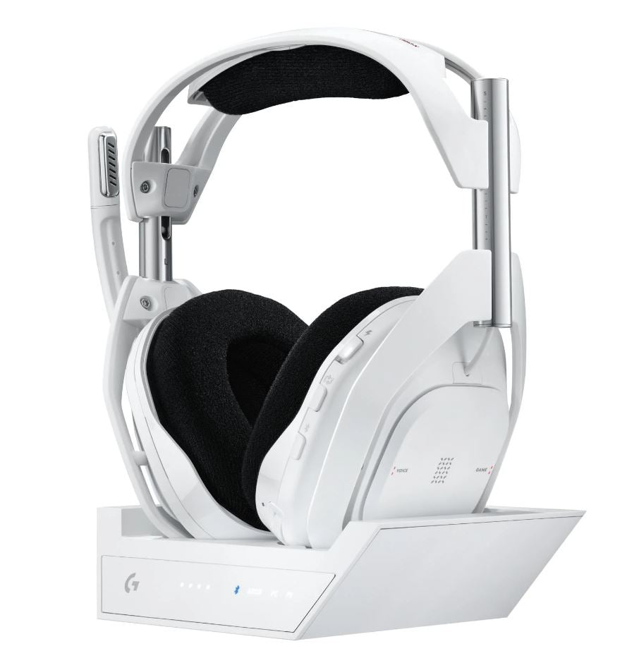 Logitech G Astro A50 X LIGHTSPEED Wireless Gaming Headset + Base Station (White) Frequency Response 60-20,000 Hz 2-Year Limited Hardware Warranty-0