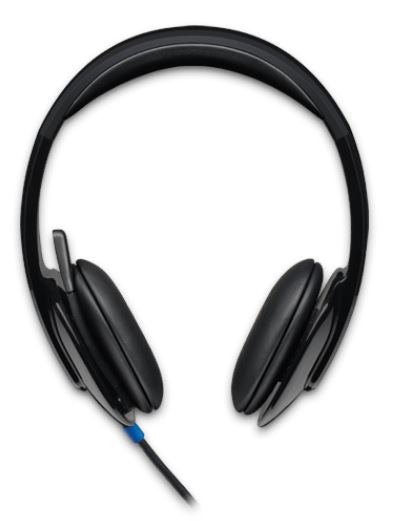 Logitech H540 USB Headset Laser-tuned drivers, 2Yr Plug and play Listen to details Crystal-clear voice Headphone Take control of the sound, Headp-0