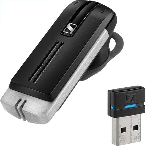 EPOS | Sennheiser Premium Bluetooth UC Headset for Mobile and Office applications on Lync. Includes BTD 800 dongle, Black-0