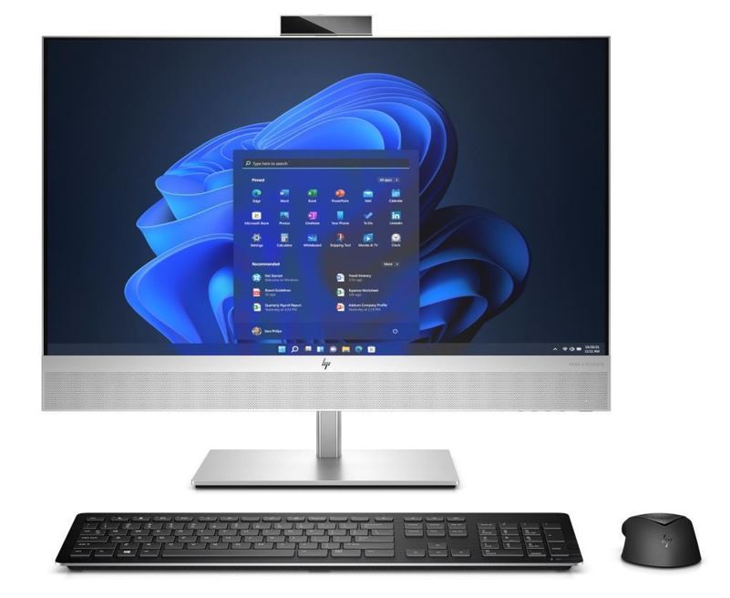 HP EliteOne 870 G9 AIO 27" FHD Intel i7-17400 vPRO 16GB DDR5 512GB SSD WIN11 PRO UHD 770 Graphic WLAN Webcam 1xDP 1xHDMI KB+Mouse 3Yr OS wty-0