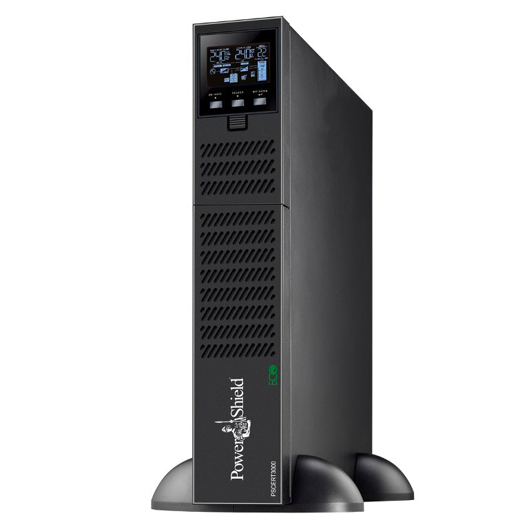 PowerShield Centurion RT 3000VA / 2700W True Online Double Conversion Rack / Tower UPS, Programmable outlets, Hot swap batteries requires 15amp-0