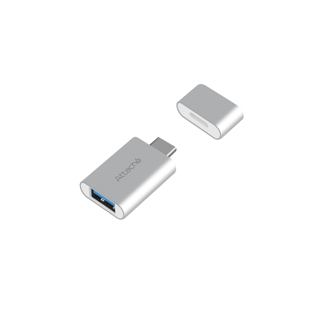 mbeat®  Attach USB Type-C To USB 3.1 Adapter - Type C Male to USB 3.1 A Female - Support Apple MacBook, Google Chromebook Pixel and USB -C Device-0