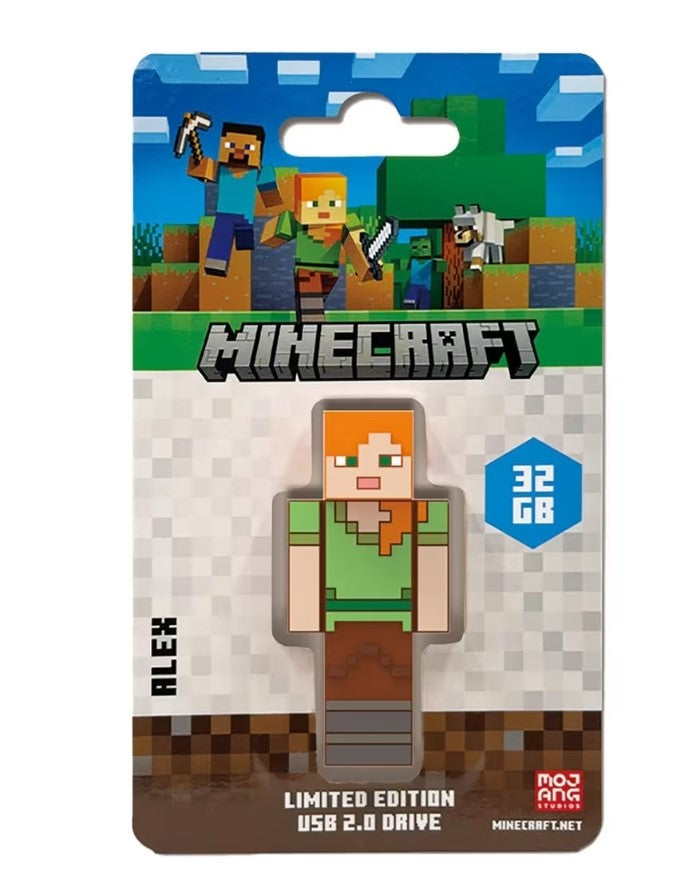 Verbatim Minecraft Collector s Edition USB Flash Drive - 32GB - Alex-0