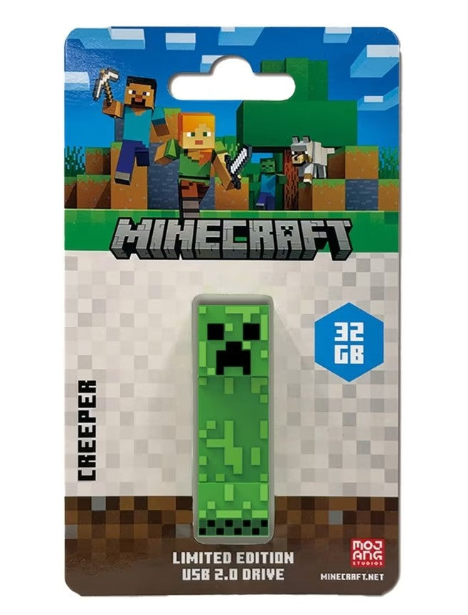 Verbatim Minecraft Collector s Edition USB Flash Drive - 32GB - Creeper-0