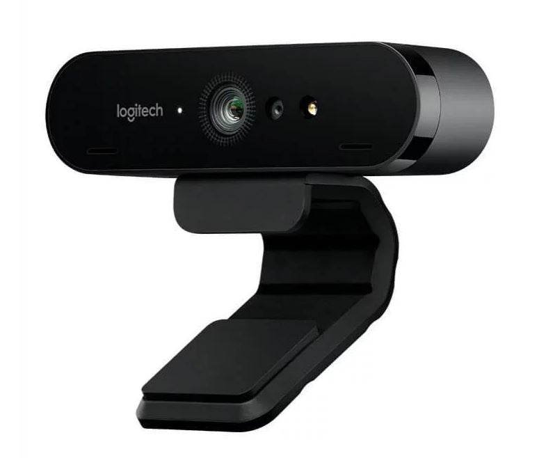Logitech BRIO 4K Ultra HD Webcam HDR RightLight3 5xHD Zoom Auto Focus Infrared Sensor Video Conferencing Streaming Recording Windows Hello-0