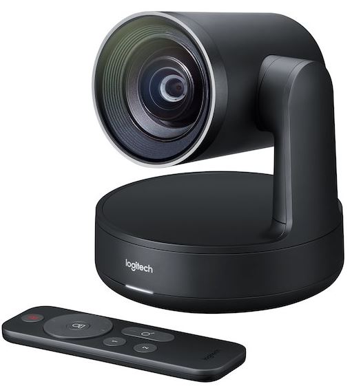 Logitech Rally 4K Premium PTZ Color Camera Video Audio Conferencing Automatic Control Pan/Tilt/Zoom 90° 15X HD Zoom 13 Megapixel 60fps Autofocus-0