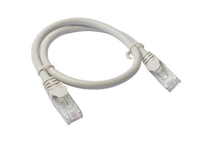 8Ware CAT6A Cable 0.25m (25cm) - White Color RJ45 Ethernet Network LAN UTP Patch Cord Snagless-0