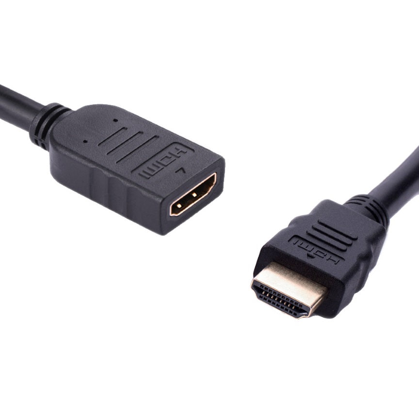 8Ware 2m HDMI Extension Cable Male to Female High Speed Extender Adapter for PC Notebook Computer Smart Set-Top Box DVD Player PS3/4 TV Projector-0