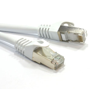 Astrotek CAT6A Shielded Cable 10m Grey/White Color 10GbE RJ45 Ethernet Network LAN S/FTP LSZH Cord 26AWG PVC Jacket-0