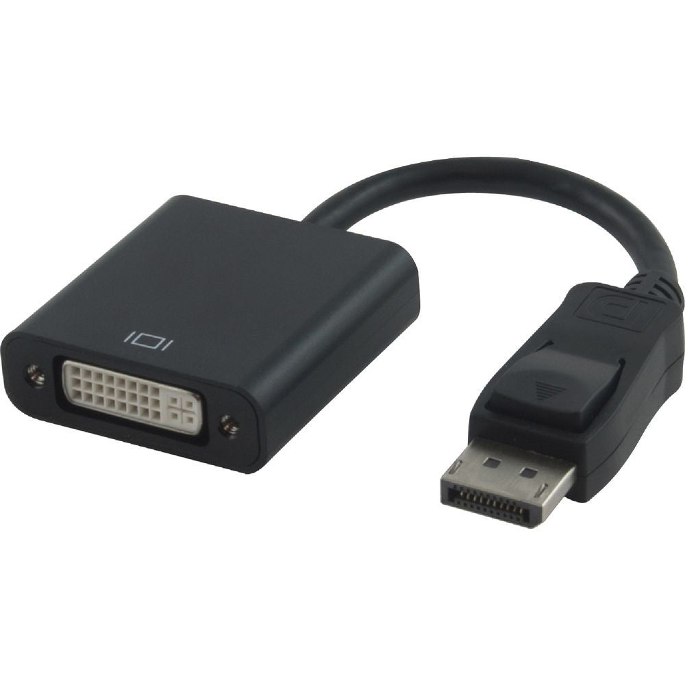 Astrotek DisplayPort DP to DVI Adapter Converter Cable 15cm - Male to Female 20 pins to DVI 24+5 pins Compatible for Lenovo Dell HP Monitor Projector-0