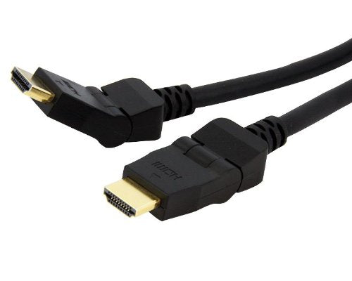 Astrotek HDMI Cable 2m - v1.4 19 pins Type A Male to Male 180 Degree Swivel Type 30AWG Gold Plated Nylon sleeve RoHS-0