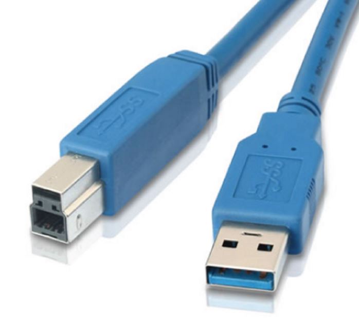 Astrotek USB 3.0 Printer Cable 2m - AM-BM Type A to B Male to Male Blue Colour for External HDD Printer Scanner Docking Station ~CB8W-UC-3002AB-0