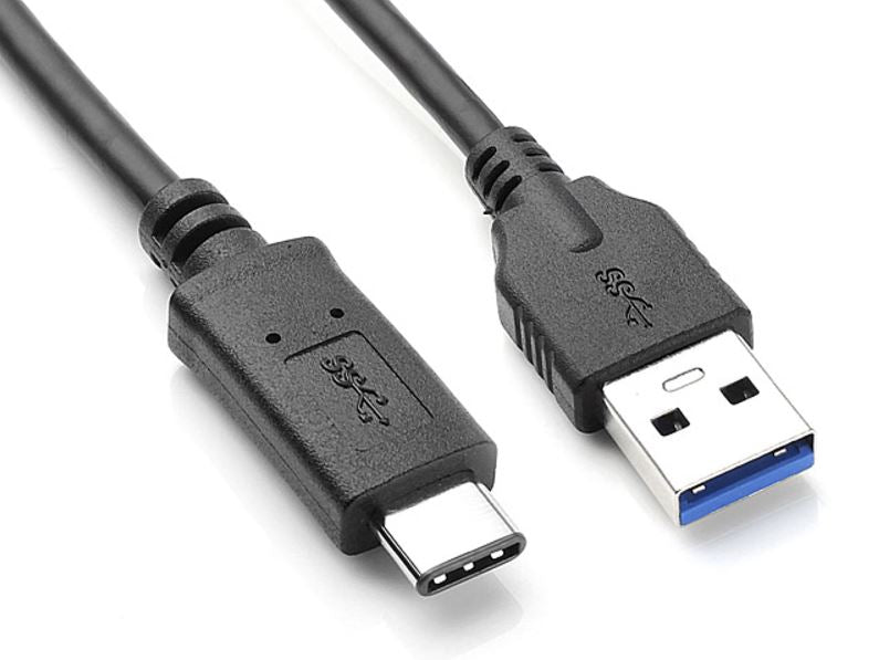 Astrotek USB-C to USB-A Cable 1m Male to Male USB3.1 Type-C to USB3.0 Charger Cord for Samsung Galaxy A10/A20/A51/S10/S9/S8-0