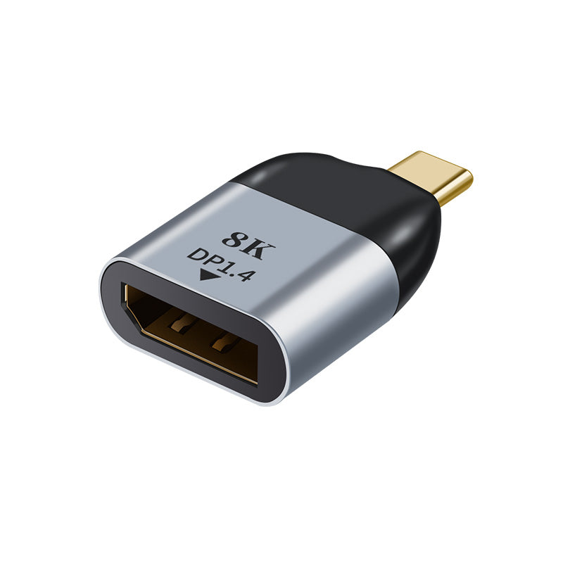 Astrotek USB-C to DP DisplayPort Male to Female Adapter Converter 8K@60Hz 4K@60Hz for iPad Pro Macbook Air Samsung Galaxy MS Surface Dell XPS-0