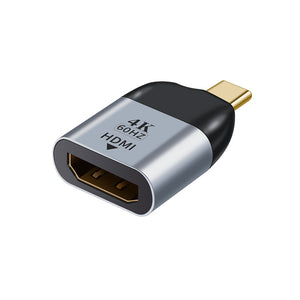 Astrotek USB-C to HDMI Male to Female Adapter Converter 4K@60Hz for Windows Android Mac OS MacBook Pro/Air Chromebook Samsung Galaxy Dell XPS-0