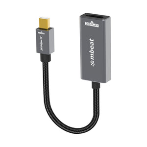 mbeat Tough Link Mini DisplayPort to HDMI Adapter  Seamless Connectivity  HDMI Version_ 1.3  1080p@60Hz HD display-0