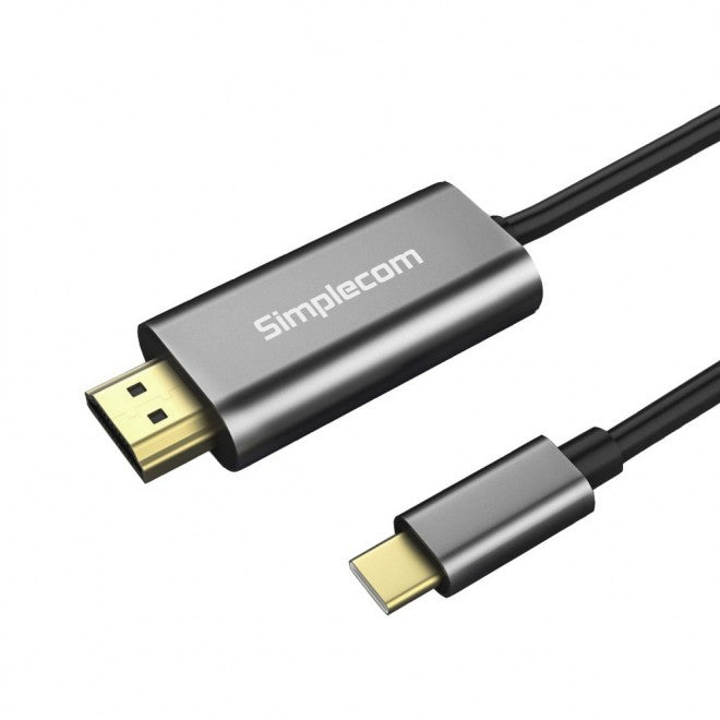 Simplecom DA321 USB-C Type C to HDMI Cable 1.8M (6ft) 4K@30Hz-0