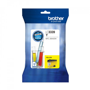 Brother LC-3339XLY Yellow Super High Yield Ink Cartridge to Suit MFC-J5845DW, MFC-J5945DW, MFC-J6545DW, MFC-J6945DW, upto 5000 Pages-0