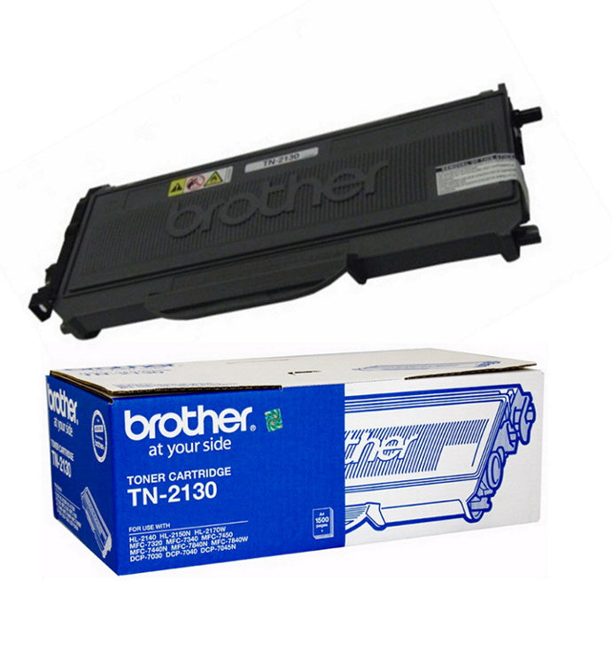 Brother TN-2130 Mono Laser Toner- Standard, HL-2140/2142/2150N/2170W, DCP-7040, MFC-7340/7440N/7840W- Up to 1500 pages-0