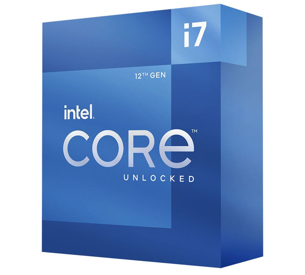 Intel i7 12700K CPU 3.6GHz (5.0GHz Turbo) 12th Gen LGA1700 12-Cores 20-Threads 25MB 125W UHD Graphic 770 Unlocked Retail Box Alder Lake no Fan-0