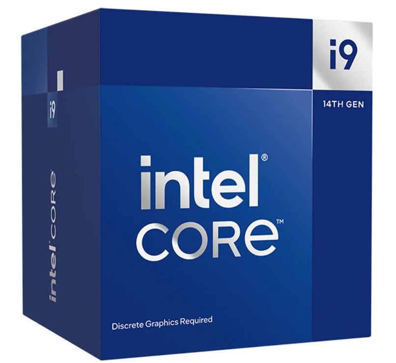 Intel i9 14900F CPU 4.3GHz (5.8GHz Turbo) 14th Gen LGA1700 24-Cores 32-Threads 68MB 65W Graphics Card Required Retail Raptor Lake with Fan-0