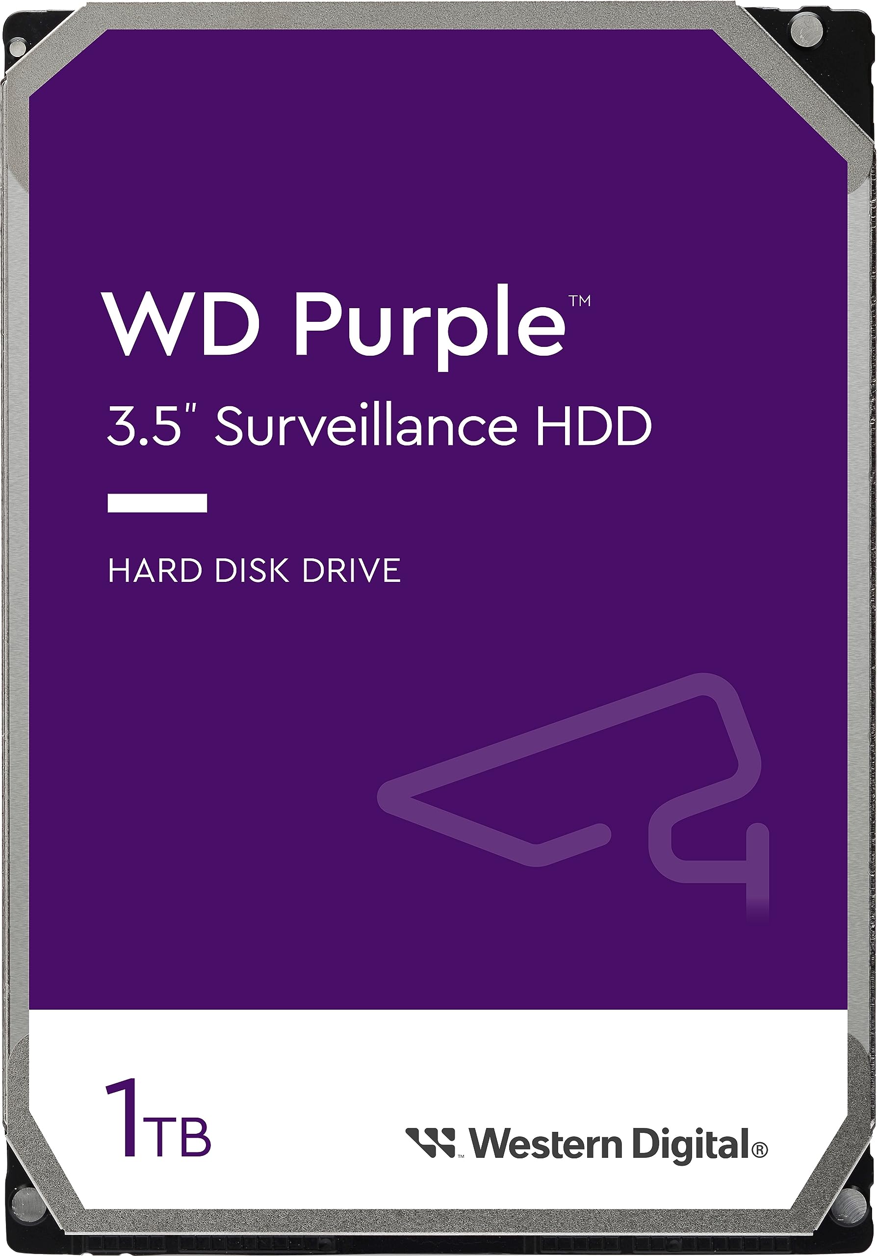 Western Digital WD11PURZ WD Purple 1TB 3.5" Surveillance HDD 5400RPM 64MB SATA3 110MB/s 3yrs  limited warranty-0