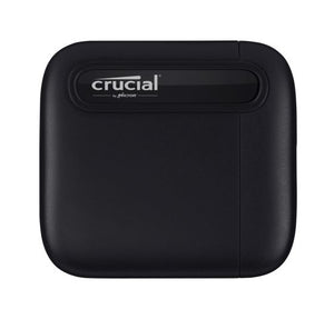 Crucial X6 500GB External Portable SSD 540MB/s USB3.2 USB-C USB3.0 Durable Rugged Shock Vibration Proof for PC MAC PS4 PS5 Xbox One Android iPad Pro-0