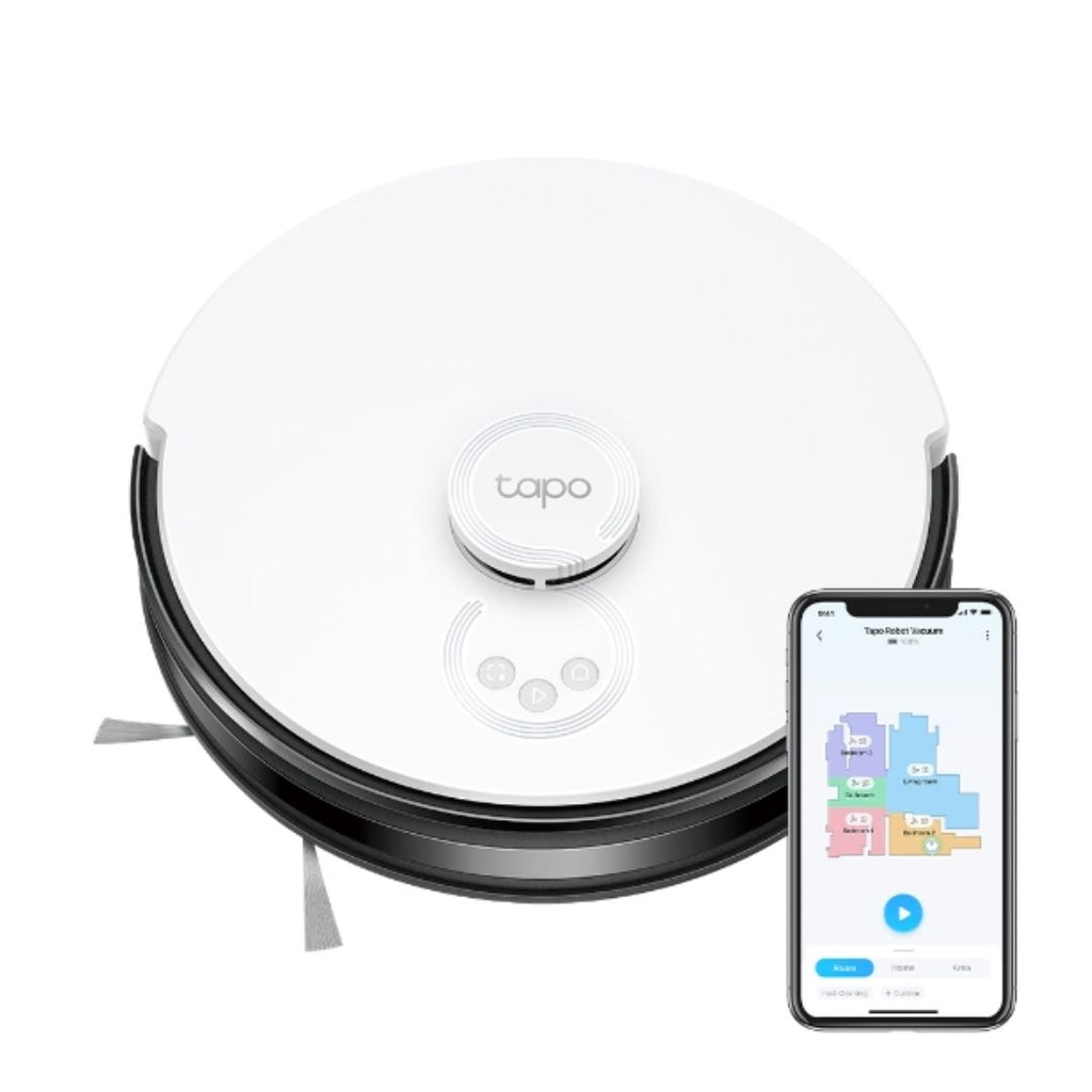 TP-Link Tapo RV30C LiDAR Navigation Robot Vacuum, 4200Pa Hyper Suction, Auto-Charging, 3-Hour Continuous Cleaning-0