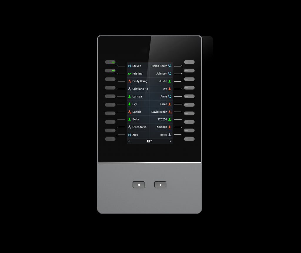 Grandstream GBX20 LCD Extension Module For GRP2615  GXV3350 only, 20 Dual-colored Extension Keys, 4.3 inch TFT Color LCD-0