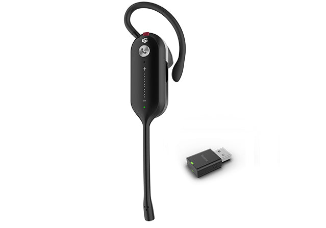 Yealink WH63 Microsoft Teams DECT Convertible Wireless Portable Headset, Yealink Acoustic Shield Technology, WDD60 DECT Dongle, USB Charging Cable-0