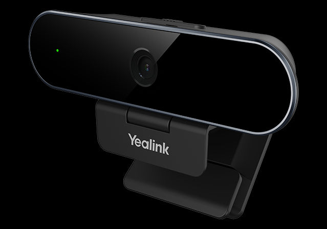 Yealink UVC20 Personal Webcam, 1080p/30FPS, USB Camera for Desktop PC, Built-in Lens Cap, Omni Directional Mic, Zoom, Teams-0