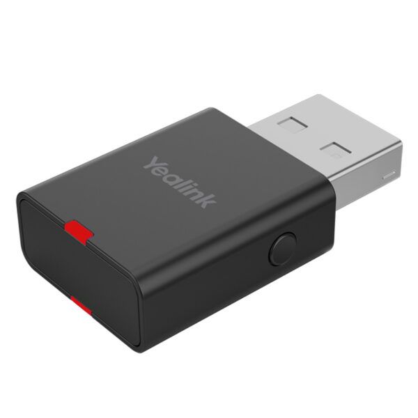 Yealink WDD60 DECT Dongle for use with WH6x Wireless Headsets, 2Micro, USB 2.0, LED Indicates-0