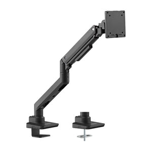 Brateck Fabulous Desk-Mounted  Heavy-Duty Gas Spring Monitor Arm Fit Most 17"-49" Monitor Up to 20KG VESA 75x75,100x100(Black)-0