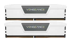 Corsair Vengeance 32GB (2x16GB) DDR5 UDIMM 5600Mhz C40 1.25V White Desktop PC Gaming Memory-0