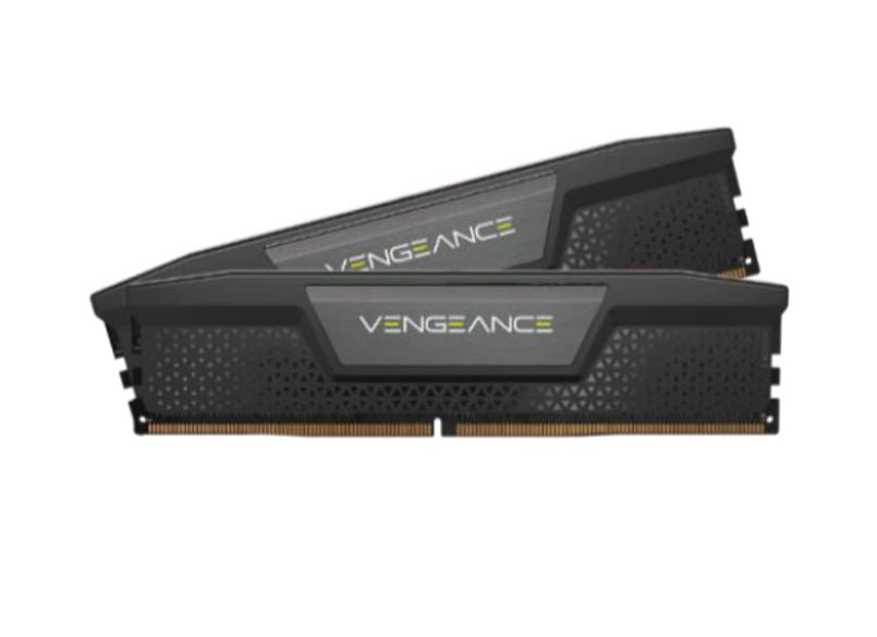 Corsair Vengeance 32GB (2x16GB) DDR5 UDIMM 5600Mhz C36 1.25V Black Desktop PC Gaming Memory-0