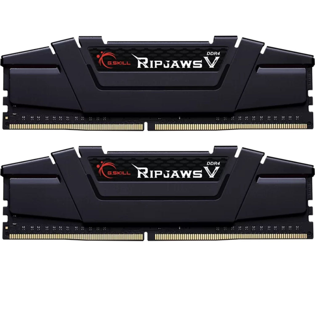 G.SKILL F4-4000C18D-16GVK 16GB (2 x 8GB)/ PC4-32000 / DDR4 4000 Mhz/ Timings 18-22-22-42/ Voltage 1.35V/ RipjawsV-0