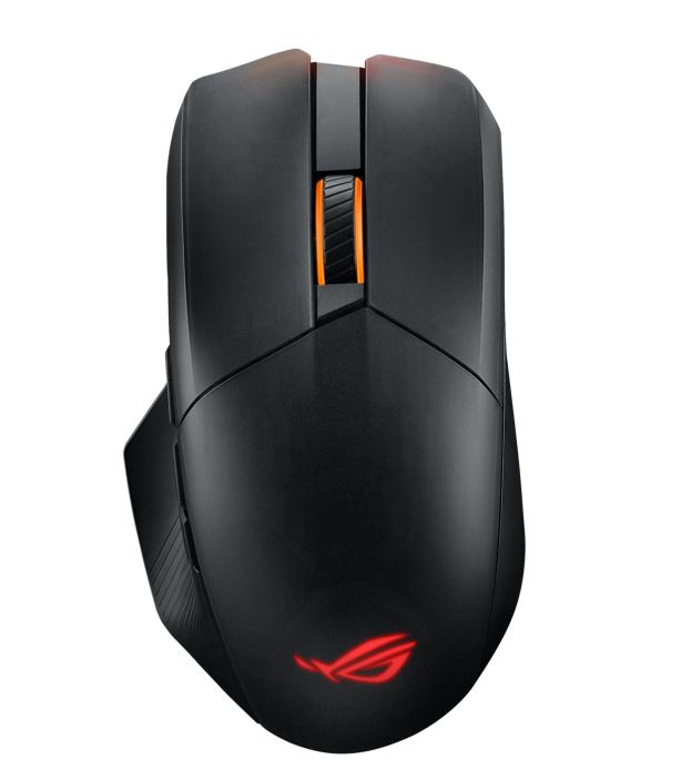 ASUS ROG Chakram X Origin RGB Gaming Mouse, 36,000dpi, ROG AimPoint Optical Sensor, Low Latency, Tri-Mode Connectivity, 11 Programmable Buttons-0