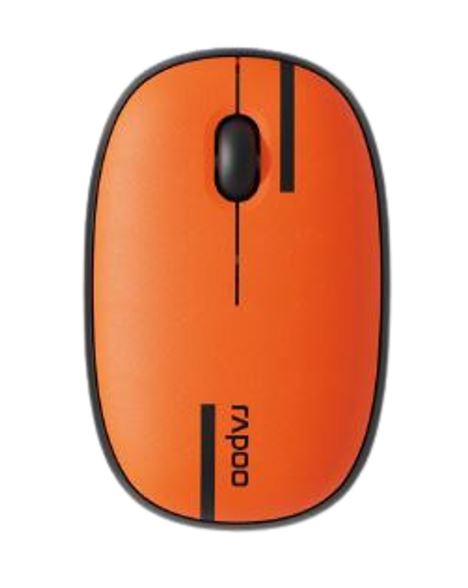 (LS) RAPOO Multi-mode wireless Mouse  Bluetooth 3.0, 4.0 and 2.4G Fashionable and portable, removable cover Silent switche 1300 DPI Netherlands- world-0