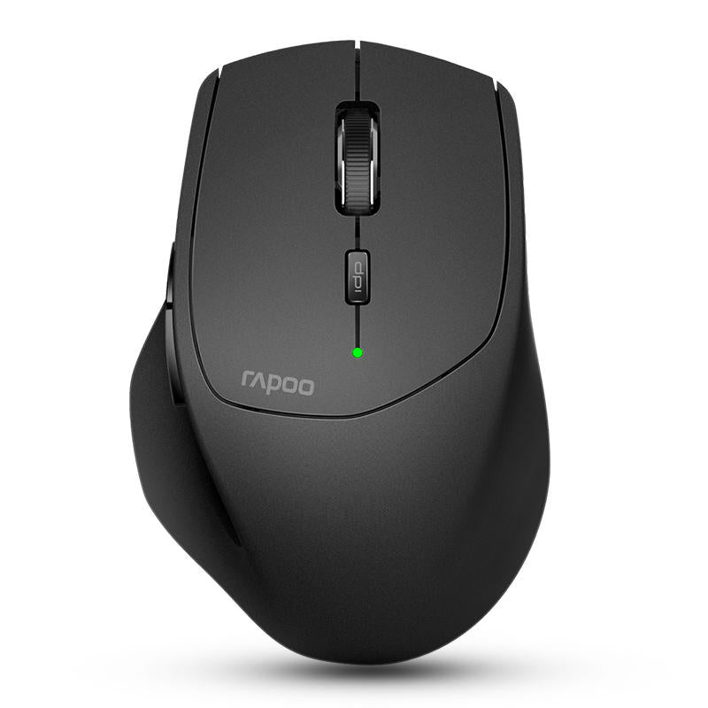 RAPOO MT550 Multi-Mode Wireless Mouse - Adjustable DPI 16000DPI, Smart Switch up to 4 devices, 12 months Battery Life, Ideal for Desktop PC, Notebook-0