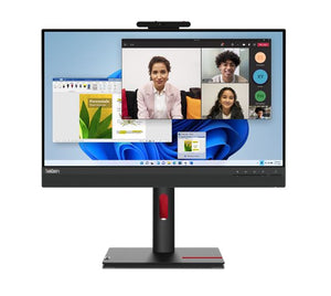 LENOVO ThinkCentre Tiny-in-One G5 24" 60Hz FHD Monitor 1920x1080 16_9 4ms Height Adjust Tilt Swivel Pivot HDMI DP IPS USB3.2 Anti-glare Webcam Mic-0