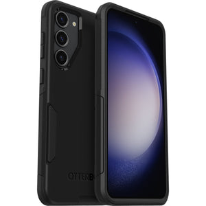 OtterBox Commuter Samsung Galaxy S23+ 5G (6.6") Case Black - (77-91074), Antimicrobial, DROP+ 3X Military Standard,Dual-Layer,Raised Edges,Port Covers-0