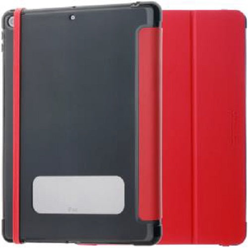 OtterBox React Folio Apple iPad (10.2") (9th/8th/7th Gen) Case Red - (77-92196), DROP+ Military Standard, Pencil Holder, Multi-Position Stand-0