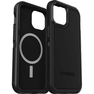 OtterBox Defender XT MagSafe Apple iPhone 15 Pro (6.1") Case Black - (77-92956), DROP+ 5X Military Standard, Multi-Layer, Raised Edges-0