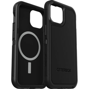 OtterBox Defender XT MagSafe Apple iPhone 15 Pro Max (6.7") Case Black - (77-92966), DROP+ 5X Military Standard, Multi-Layer, Raised Edges-0