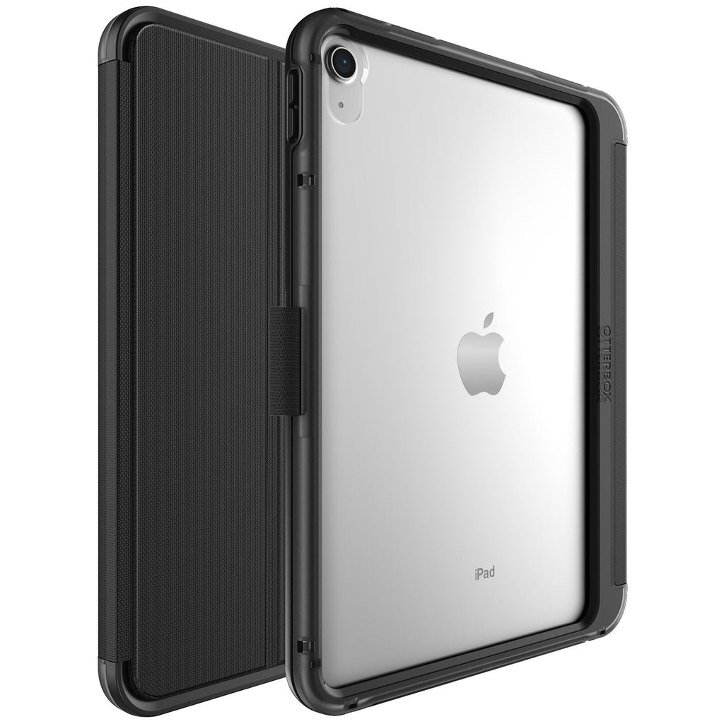 OtterBox Symmetry Folio Apple iPad (10.9") (10th Gen) Case Starry Night (Black/Clear/Grey)- (77-89975), Multi-Position Stand, Pencil Holder,Ultra-Slim-0
