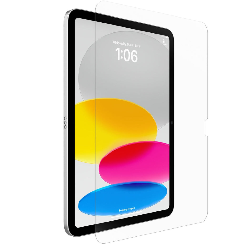 OtterBox Alpha Glass Apple iPad (10.9") (10th Gen) Screen Protector Clear - (77-89962), 3X Anti-Scratch, Survive 3ft Drops, 9H Surface Hardness-0