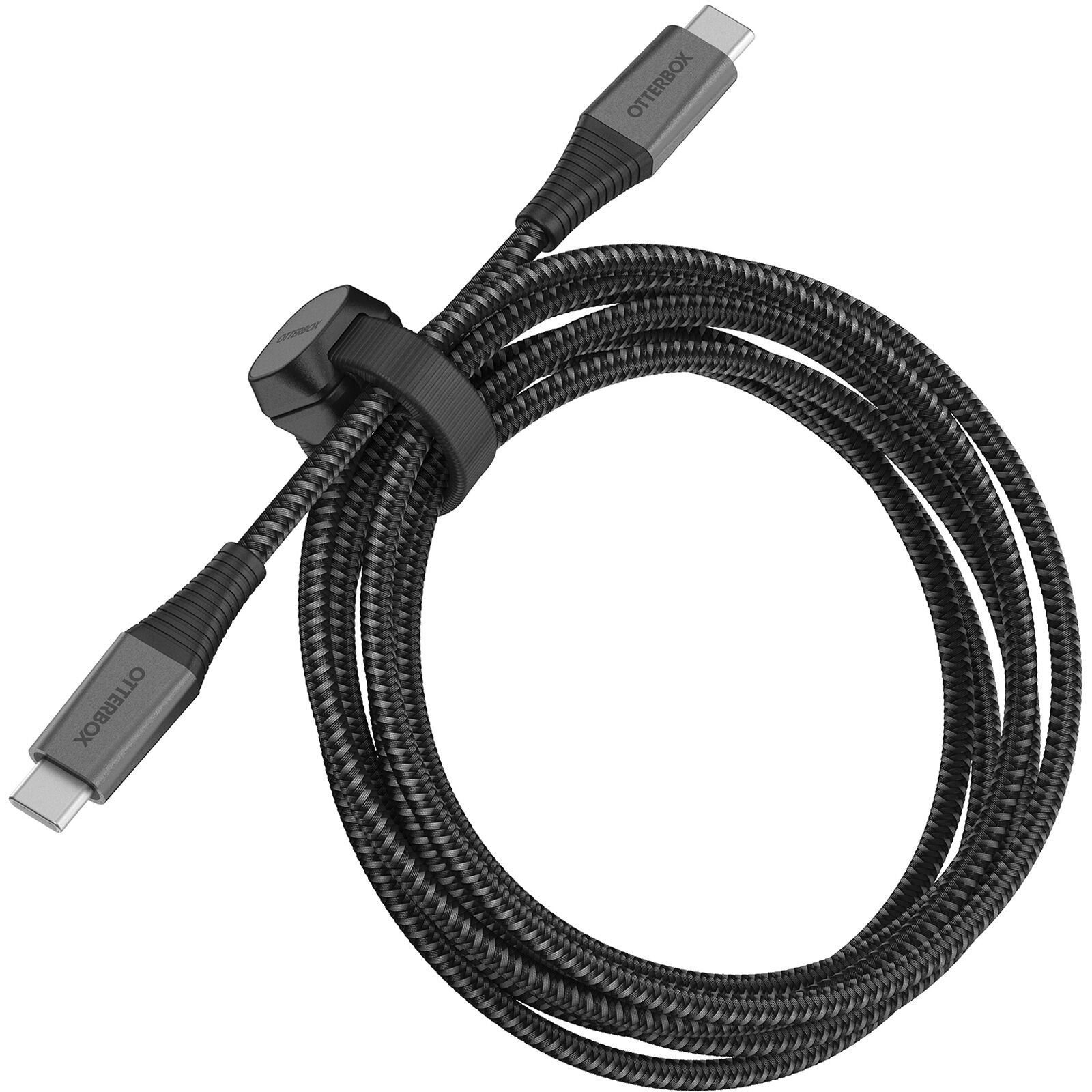 OtterBox USB-C to USB-C Fast Charge Premium Pro Cable (2M) - Black (78-80888), 60W,30K Bend,Samsung Galaxy,Apple iPhone,iPad,MacBook,Google,OPPO,Nokia-0