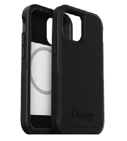 OtterBox Defender XT MagSafe Apple iPhone 12 / iPhone 12 Pro Case Black - (77-80946), DROP+ 5X Military Standard, Multi-Layer,Raised Edges,Port Covers-0