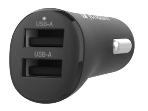 Verbatim Car Charger - Dual Port 3.4A - Black-0