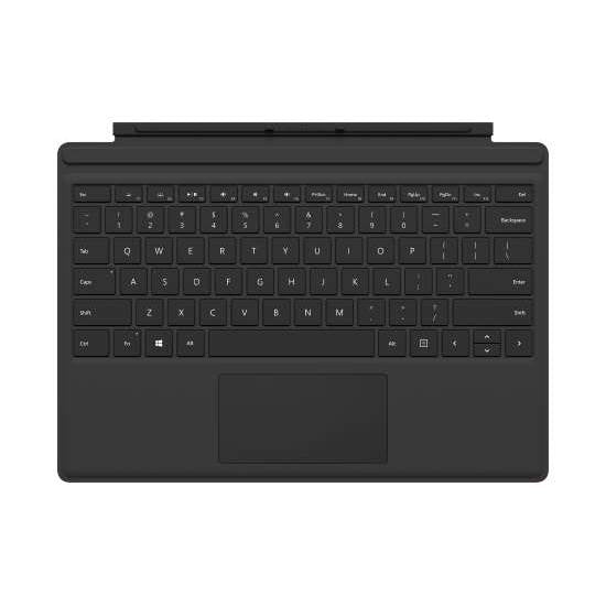 Microsoft Surface Pro Keyboard Type Cover - Black for Surface Pro 7+ / 7 / 6 / 5 / 4 / 3 Mechanical Blacklit Keyboard with Trackpad Magnetic 2yr wty-0